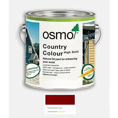 Image of Osmo Country Colour 2.5L Nordic Red 2308