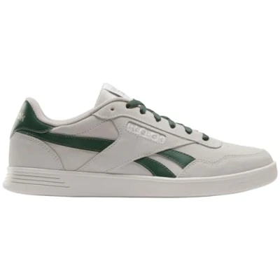 Image of Reebok Unisex Court Advance Sneakers, Chalk Escapegreen, 8 UK