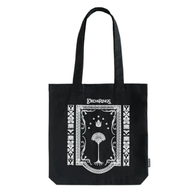 Image of Grupo Erik The Lord Of Rings Gondor Cotton Tote Bag Shopping 14x15 inches 37x39 cm Canvas Gift Eco Friendly Gifts LOTR