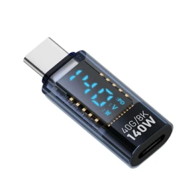 Image of TTTLLNN USB Female to Male Adapters Convenient 140W Fast Charging and 40Mbps Data Transmisson Extension