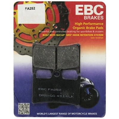 Image of EBC Brakes FA252 Disc Brake Pad Set, black