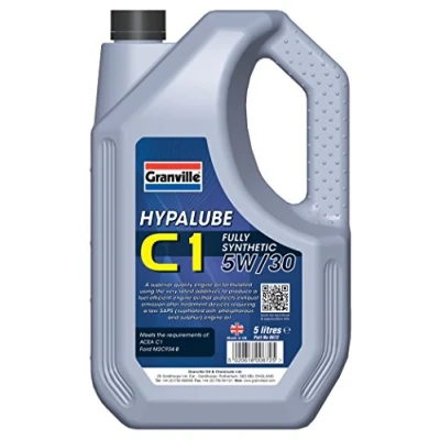 Image of Granville 0672 Hypalube C1 5W/30 Engine Oil, 5 Liters