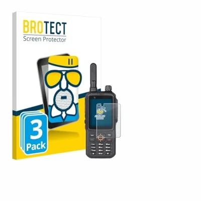 Image of brotect Anti Glare Glass Screen Protector Matte compatible with Inrico T320 (3 Pack) Scratch 9H Protection Film
