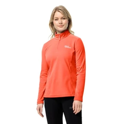 Image of Jack Wolfskin Women&#039;s Taunus Hz W Sweaters, Yellow, Orange, XS