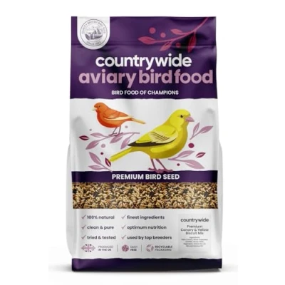 Image of Countrywide Premium Canary with Yellow Biscuit Feed Mix, 20 kg