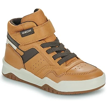Image of Geox J Perth BOY F Sneaker, Brown, 10 UK Child