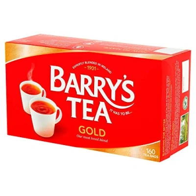 Image of Barry&#039;s Tea Gold Blend 160 Biodegradable Black Bags