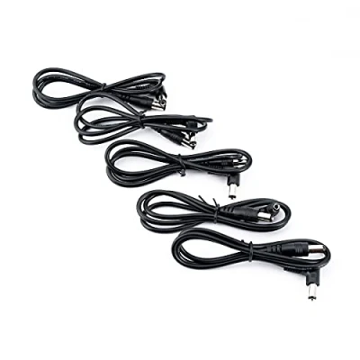 Image of Musiclily Pro Guitar Effect Pedal Power Supply Cable (Set of 5)