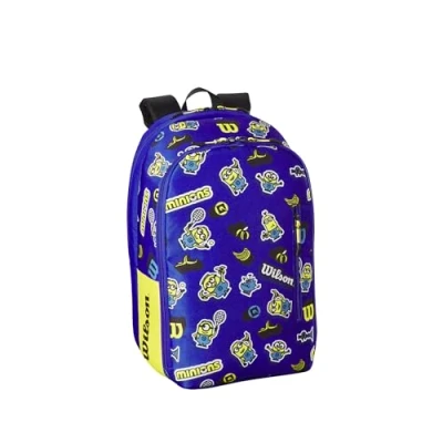 Image of Wilson Minions 3.0 Team tennis Backpack, Holds 2 rackets, For Children and Teenagers