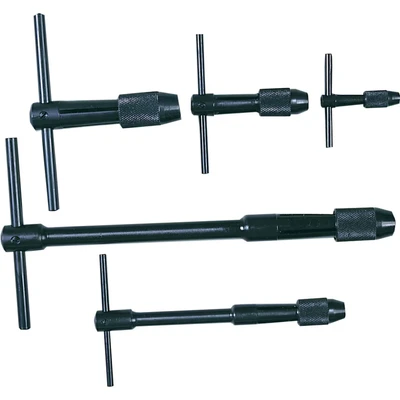 Image of Kennedy 2.0 8.0MM UK Chuck Type Tap Wrench Set 5 Pce