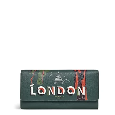 Image of RADLEY London Our Favourite Large Flapover Wallet, CEDAR, Womens Leather Wallet