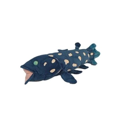 Image of Fanswil Realistic Plush Coelacanth Fish Stuffed Animal, 45cm, for Children and Adults