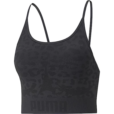 Image of PUMA Low Impact FormKnit Seamless Long Line Bra