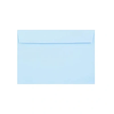 Image of C5 Coloured Envelopes for A5 Greeting Cards Wedding Invitations &amp; Crafts (162x229mm) Pack of 60 (Light Blue Peel Seal)