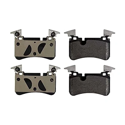 Image of 0054202220, 0054202520, A0054202220, A0054202520 Brake pad set BLUE PRINT ADU174235 Rear Axle prepared for wear indicator with anti squeak plate