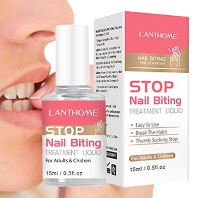 Image of Stop Biting Nails For Kids Adults Thumb Sucking Polish Bitter Nail Water Anti Bite Your Natural Prevent Sucking,15ml