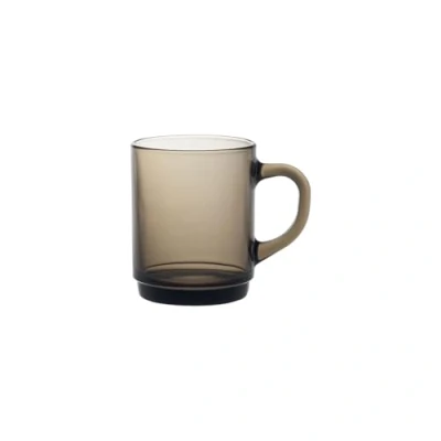 Image of 6x Smoke 260ml Versailles Coffee Glasses By Duralex