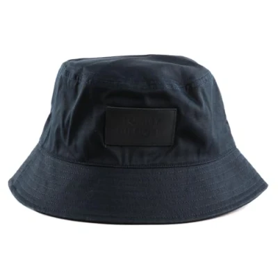 Image of Tommy Hilfiger Women&#039;s Coast Bucket Hat Aw0aw14524 Hats, Blue (Space Blue), One Size