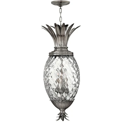 Image of Plantation 4 Light Ceiling Pendant Polished Antique Nickel, E14