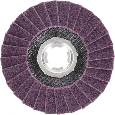 Image of Bosch Professional 1 X Expert N475 SCM Lock Flap Disc (for Finishing Metal Surfaces, Diameter 115 mm, Medium, Angle Grinder Accessory)