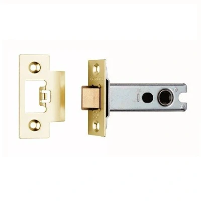 Image of Pack of 5 Internal Mortise Tubular Latch (76mm 3&quot;) in Electro Brass by Eurospec