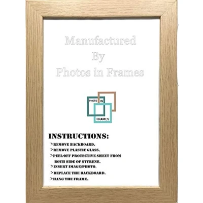 Image of Oak Prestige 50cm X 100cm (19.7&quot; 39.4&quot;) Poster Picture Photo Frames