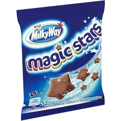 Image of vapewaves MILKY WAY Magic Stars Chocolate Bag 36 x 33g