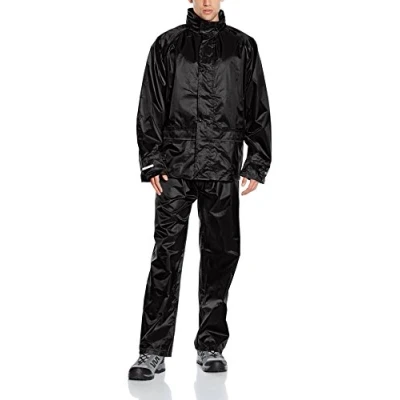 Image of Result Unisex Core Rain Suit Black XX Large