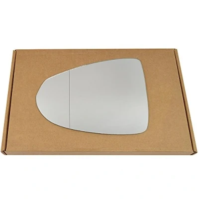 Image of Less4spares Wing Mirror Glass Left Compatible with Vauxhall Ampera 2012 2016 STICK ON Passenger Near Side Blind Spot