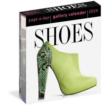 Image of Shoes Page a Day Gallery Calendar 2024: Everyday New Pair to Indulge the Shoe Lover&#039;s Obsession