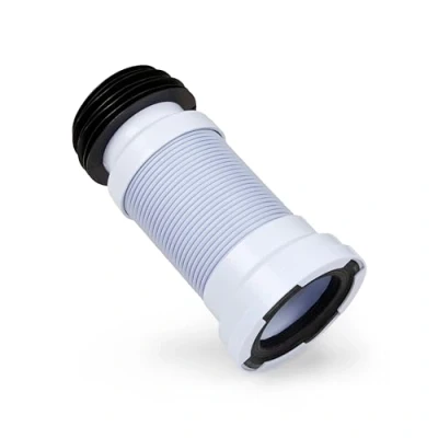 Image of Flexible Toilet Pan Connector Universal WC Flexi Slinky Waste Soil Pipe 260mm 500mm