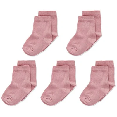Image of MINYMO Unisex Baby Socks, Pink (Rose 509), 19 22