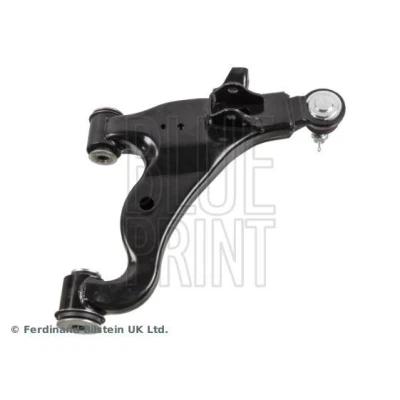 Image of 480680K010, 480680K030 Suspension Arm BLUE PRINT ADBP860088 with bearings ball joint Lower, Front Axle Right Control Sheet Steel 20mm