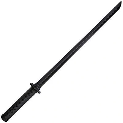 Image of Martial Arts Black Polypropylene Plastic &quot;Ninja&quot; Training Bokken