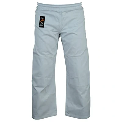 Image of Martial Arts Judo Bleached Trousers White Cotton 000