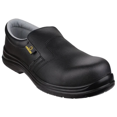 Image of Amblers Safety Mens FS661 Slip On Waterproof Shoes Black