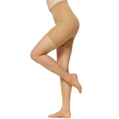Image of Nur Die Women&#039;s Tights, 719171/Bauch Beine Po, Beige (Amber 230), 13 (44 48/L)