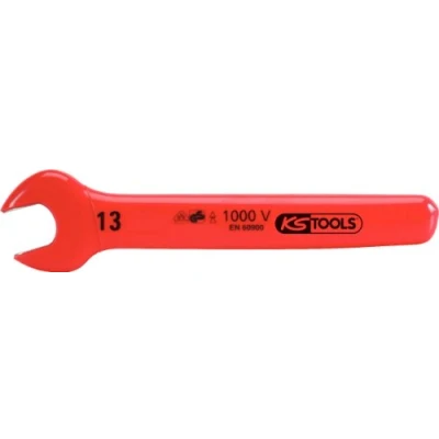 Image of KS Tools 117.1508 Insulated open ended spanner, 8mm