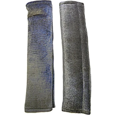 Image of Simply SBP02 Seat Belt Pads, Grey, Set of 2