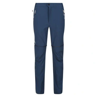 Image of Regatta Mens Mountain Zip Off Trousers (Blue Wing) Size 40 Regular