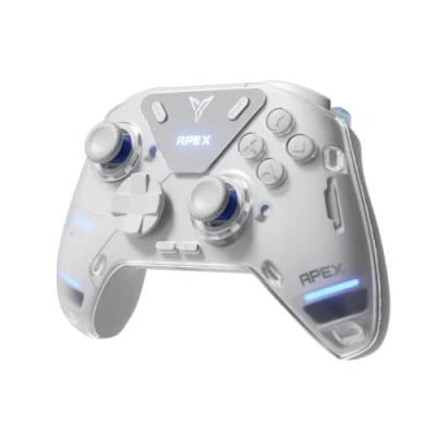Image of Flydigi Apex 4 Professional Gaming Controller Multi Platform Compatible (Windows/Switch/iOS/Android) 2.4GHz &amp; Bluetooth Hall Effect Joysticks Force Feedback Triggers Customizable Buttons