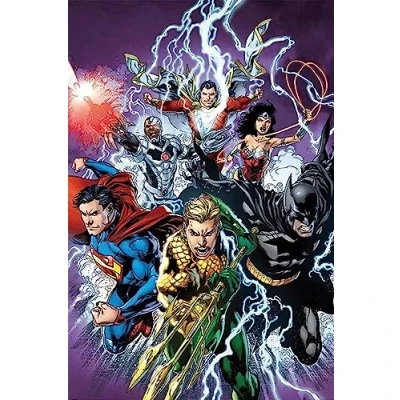 Image of DC Comics Justice League, Strike Maxi Poster, Multi Colour, 61 x 91.5 cm