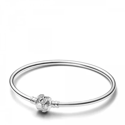 Image of PANDORA Rigid BRACELET in Sterling Silver Limited Edition 592733C01, for Women, Estándar, Non precious metals, No Gemstone