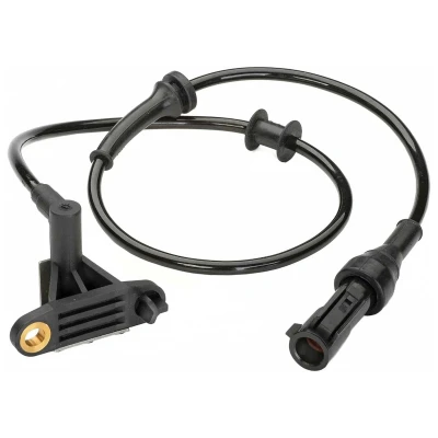 Image of 6L2Z2C16AA, 6L2Z2C216AA, 7L2Z2C216A, 8L2Z2C190A ABS Sensor HELLA 6PU 230 040 571 Rear Axle with holder Hall 2 pin connector 660mm