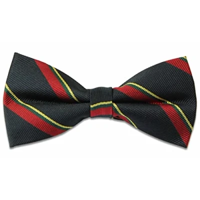 Image of Royal Marines Corps Silk (Pretied) Regimental Bow Tie