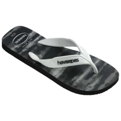 Image of Havaianas Men Surf, Black/White/Black/Black, 4.5/5