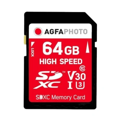 Image of AgfaPhoto 10428 Class 10 64 GB SDXC Card