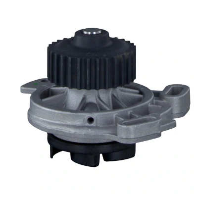 Image of 034121004, 034121004A, 034121004AV, 034121004AX, 034121004V Water pump FEBI BILSTEIN 01906 29 Cast Aluminium with seal ring Plastic AUDI: Coupe B3