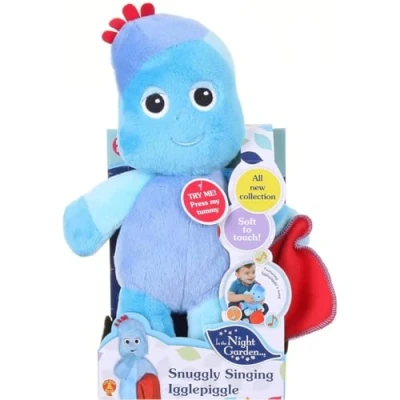 Image of Kids Play Time In the Night Garden Snuggly Singing Iggle Piggle Soft Toy