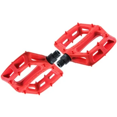 Image of DMR V6 Plastic Pdl Red, CrMo Axle